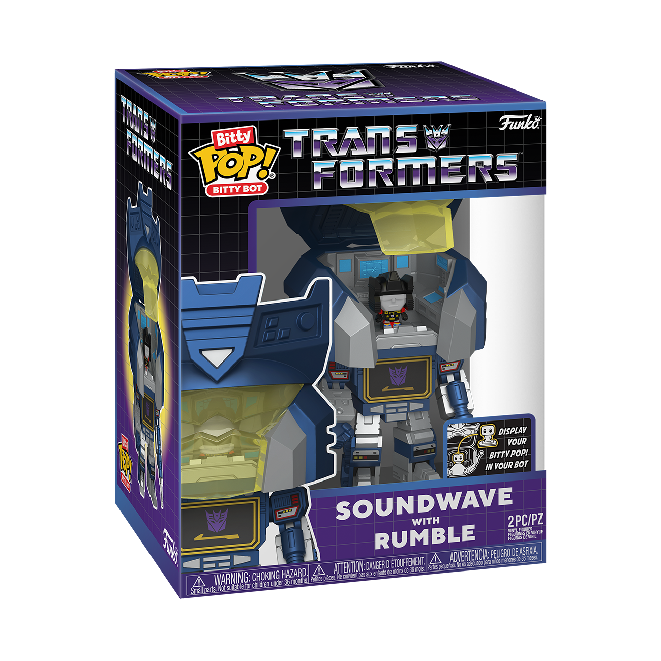 BITTY POP "SOUNDWAVE W/RUMBLE"