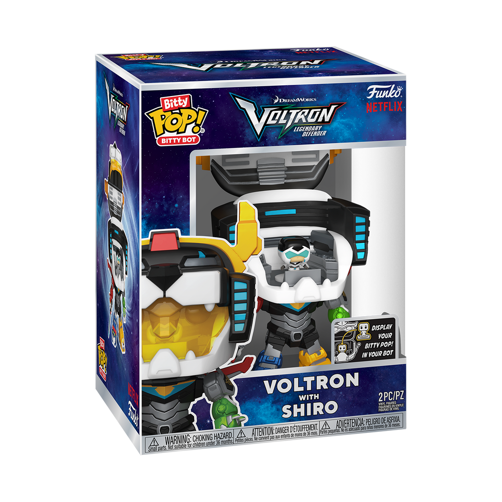 BITTY POP "VOLTRON WITH SHIRO" LEGENDARY DEFENDER