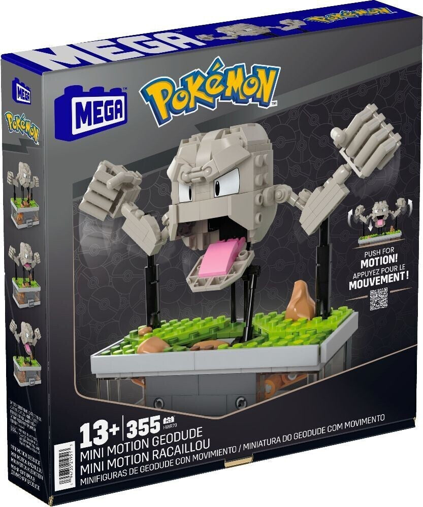 MEGA POKEMON MINI MOTION GEODUDE